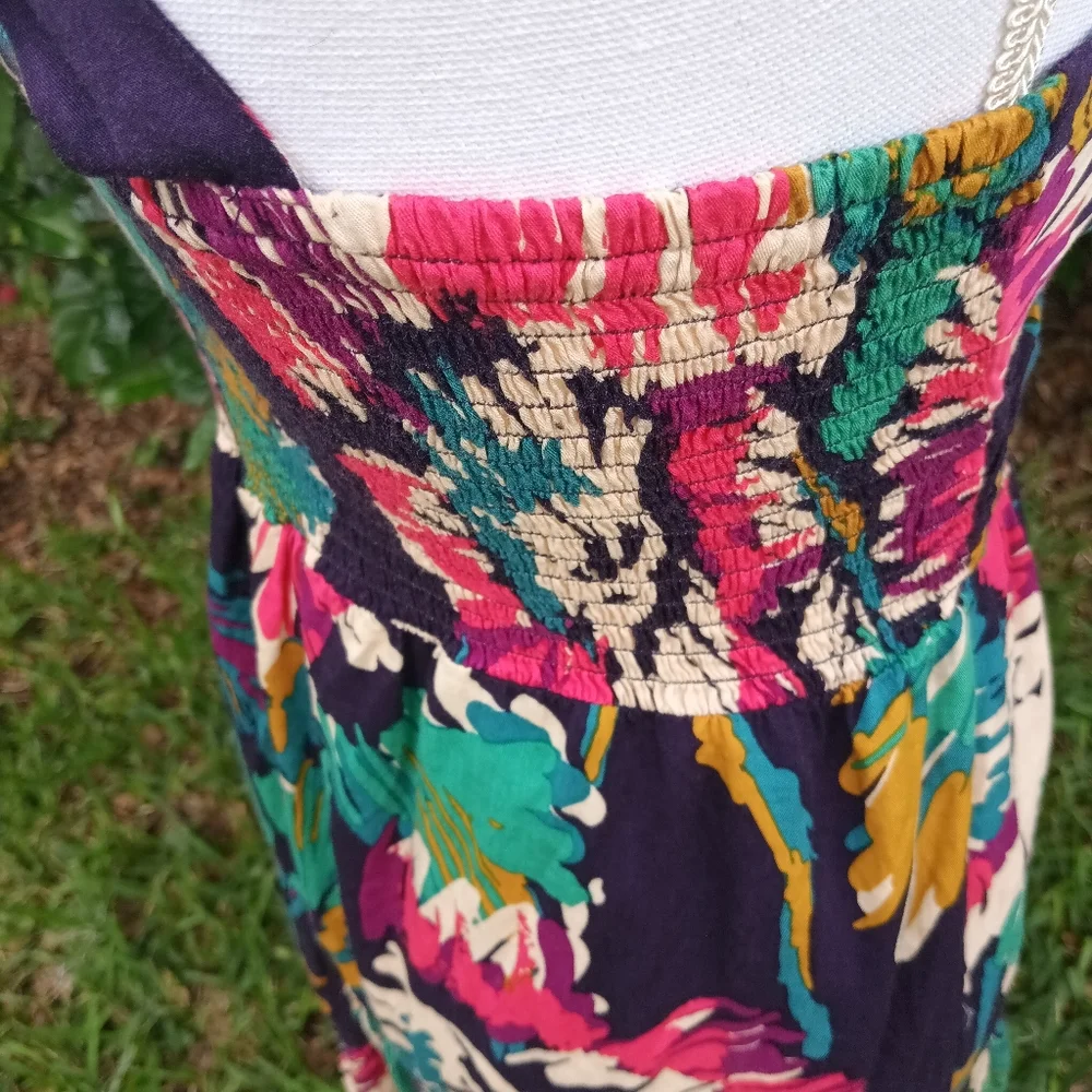 XXI forever 21 floral pretty sundress small - Picture 6 of 7